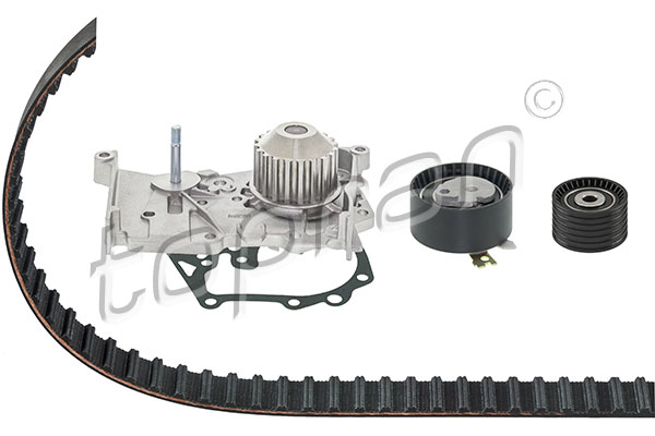 Set pompa apa + curea dintata DACIA DUSTER (HS_) 1.6 16V benzina 105 cai TOPRAN 700 678