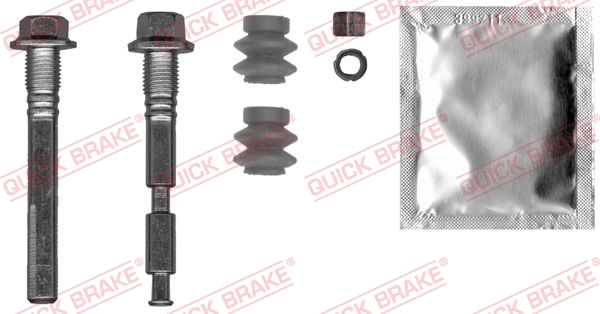 Set bucsi de ghidaj etrier frana DACIA SANDERO II 1.2 benzina 73 cai QUICK BRAKE 113-0024X
