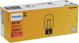 Bec semnalizator DACIA SANDERO II TCe 90 LPG (B8M1) Benzina/Autogaz (GPL) 90 cai PHILIPS 12066CP