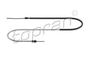 Cablu frana de parcare DACIA LOGAN MCV II TCe 90 (K8M1, K8MA, K8AC) benzina 90 cai TOPRAN 631 758