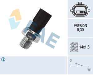 Senzor presiune ulei DACIA SANDERO 1.6 (BS0D, BS0B, BS0F, BS0H) benzina 87 cai FAE 12703