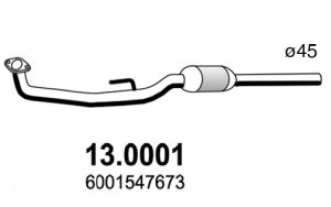 Catalizator DACIA SANDERO 1.6 LPG Benzina/Autogaz (GPL) 87 cai ASSO 13.0001