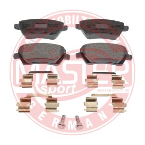 Placute frana DACIA LODGY (JS_) 1.6 LPG (JSNB) Benzina/Autogaz (GPL) 109 cai MASTERSPORT GERMANY 13046027092N-SET-MS