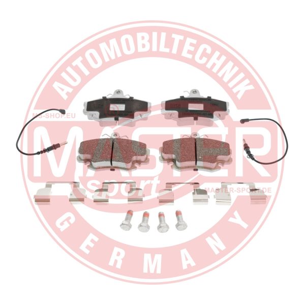 Placute frana DACIA LOGAN (LS_) 1.0 Hi-Flex (LS0R, LS1G) Benzina/Etanol 76 cai MASTERSPORT GERMANY 13046028342K-SET-MS