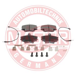 Placute frana DACIA LOGAN (LS_) 1.0 Hi-Flex (LS0R, LS1G) Benzina/Etanol 76 cai MASTERSPORT GERMANY 13046028342N-SET-MS