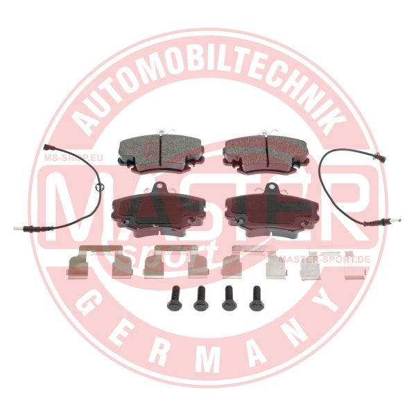 Placute frana DACIA LOGAN (LS_) 1.0 Hi-Flex (LS0R, LS1G) Benzina/Etanol 76 cai MASTERSPORT GERMANY 13046028342N-SET-MS