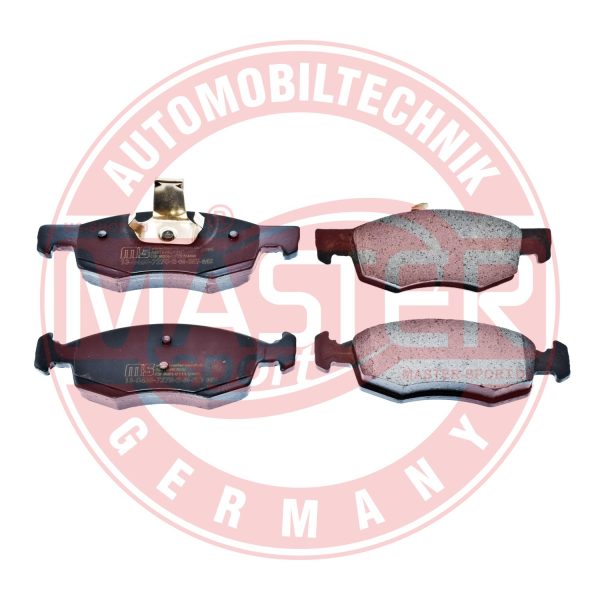 Placute frana DACIA LOGAN MCV (KS_) 1.6 Bifuel Benzina/Autogaz (GPL) 84 cai MASTERSPORT GERMANY 13046072702N-SET-MS