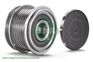 Fulie alternator DACIA LOGAN II 1.0 SCe 75 benzina 73 cai INA 535 0371 10
