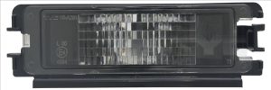 Iluminare numar de circulatie DACIA SANDERO 1.6 16V benzina 105 cai TYC 15-0281-01-2