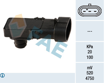 Senzor presiune galerie admisie DACIA LOGAN EXPRESS (FS_) 1.6 MPI 85 benzina 84 cai FAE 15016