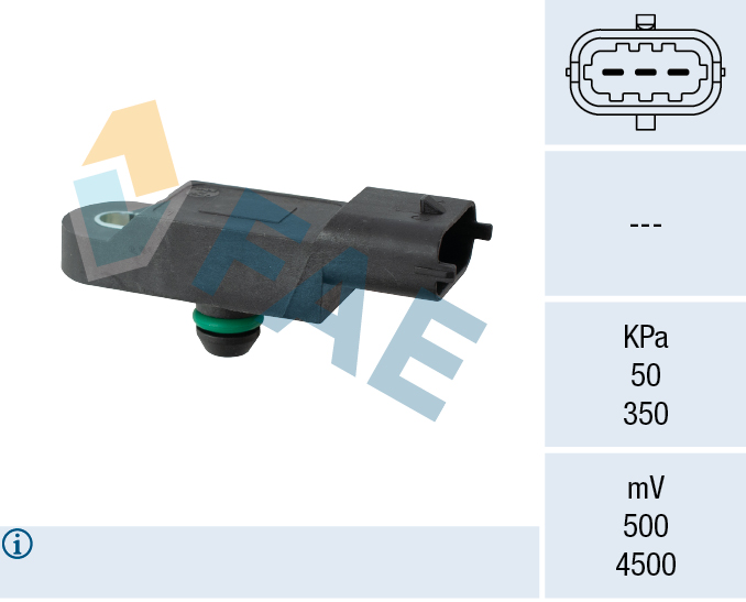 Senzor presiune supraalimentare DACIA DUSTER (HM_) 1.5 dCi 110 (HMAB) diesel 109 cai FAE 15092