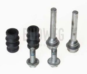 Set bucsi de ghidaj etrier frana DACIA DUSTER Autoutilitara/SUV 1.5 dCi diesel 90 cai BUDWEG CALIPER 169188