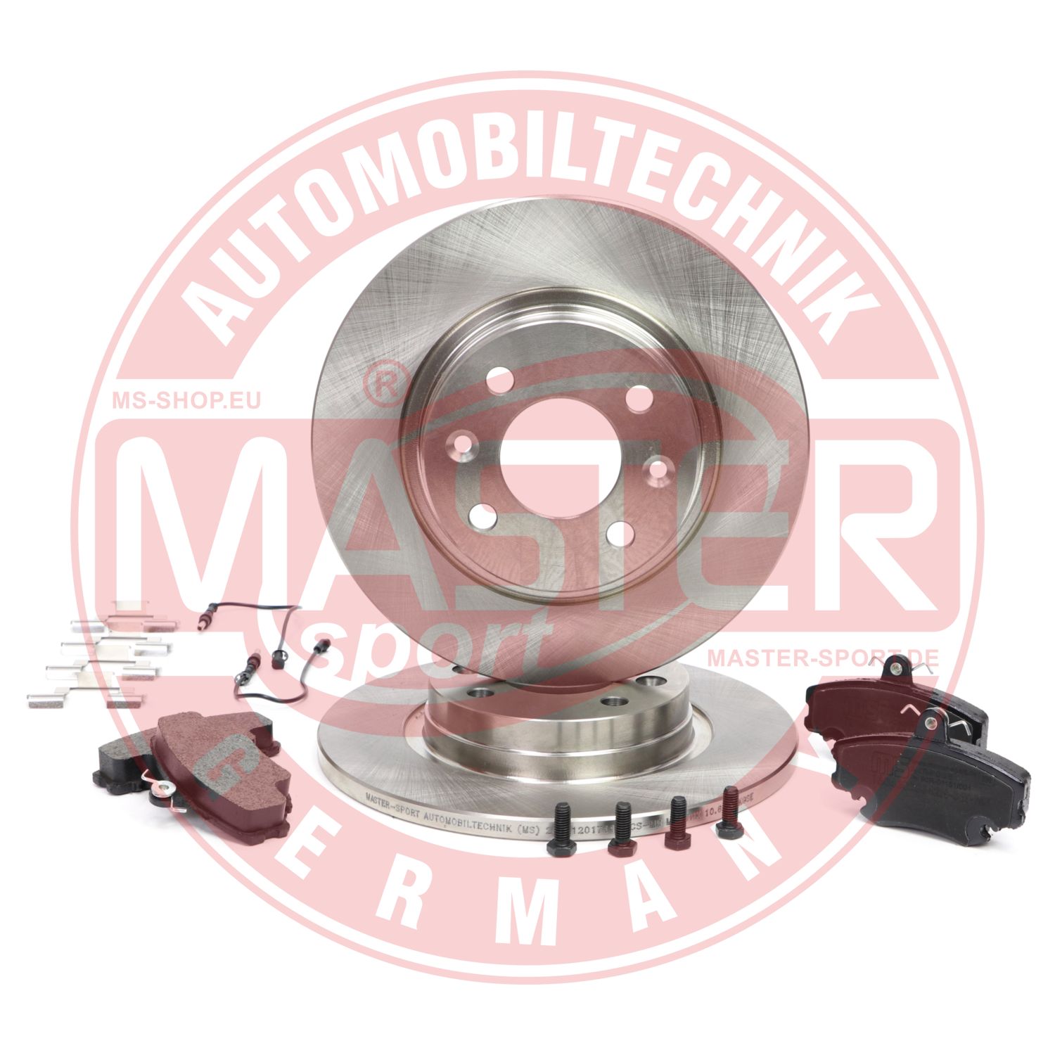 Set frana frana disc DACIA SANDERO 1.4 MPI LPG Benzina/Autogaz (GPL) 72 cai MASTERSPORT GERMANY 201201710