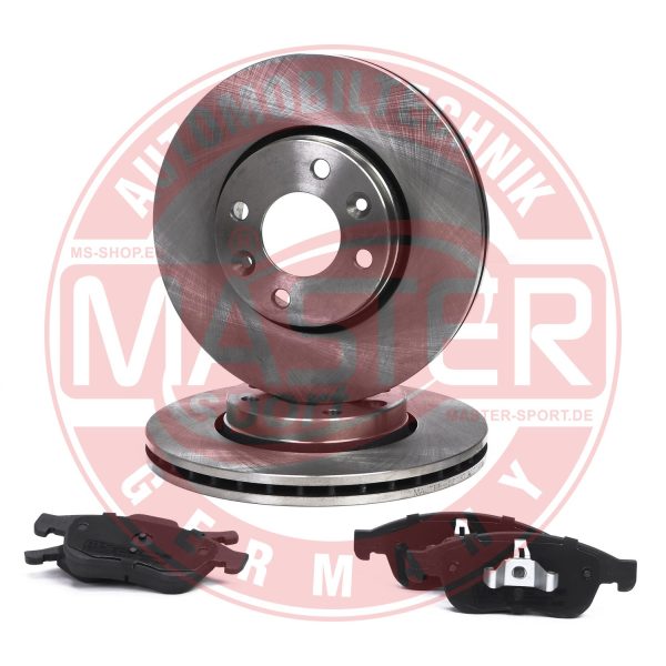 Set frana frana disc DACIA LODGY (JS_) 1.5 dCi (JSMC, JSAF) diesel 107 cai MASTERSPORT GERMANY 202202701