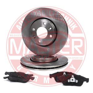 Set frana frana disc DACIA LODGY (JS_) 1.6 LPG Benzina/Autogaz (GPL) 83 cai MASTERSPORT GERMANY 202202701