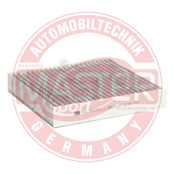 Filtru polen DACIA SANDERO II TCe 90 LPG (B8M1) Benzina/Autogaz (GPL) 90 cai MASTERSPORT GERMANY 22011/1-IF-PCS-MS