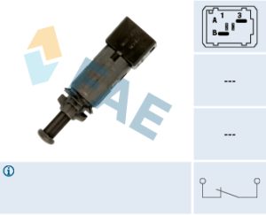 Comutator lumini frana DACIA LOGAN (LS_) 1.6 16V (LS09, LS0L, LS0M, LS0P, LS0V, LS18, LS1S, LS1V,... benzina 105 cai FAE 24890