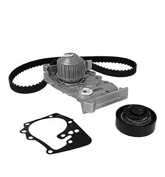Set pompa apa + curea dintata DACIA LOGAN EXPRESS (FS_) 1.6 benzina 87 cai METELLI 30-0724-3