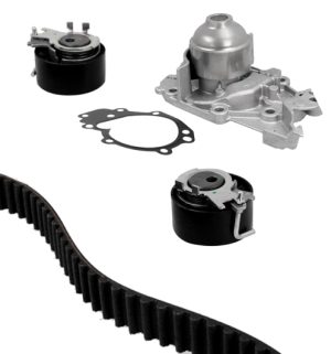 Set pompa apa + curea dintata DACIA LOGAN (LS_) 1.2 16V LPG Benzina/Autogaz (GPL) 75 cai METELLI 30-0820-1