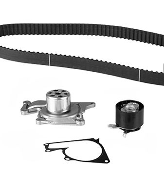Set pompa apa + curea dintata DACIA LOGAN MCV II 1.5 dCi diesel 90 cai METELLI 30-1091-2