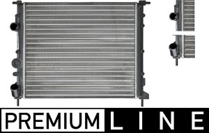 Radiator racire motor DACIA SANDERO 1.4 MPI LPG Benzina/Autogaz (GPL) 72 cai MAHLE ORIGINAL CR 449 000P