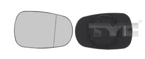Sticla oglinda retrovizoare exterioara DACIA LOGAN (LS_) 1.5 dCi (LS0W) diesel 86 cai TYC 324-0008-1