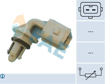 Senzor temperatura exterioara DACIA LOGAN MCV II 1.2 LPG Benzina/Autogaz (GPL) 75 cai FAE 33510