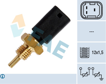 Senzor temperatura lichid de racire DACIA LOGAN (LS_) 1.2 16V (LS1N, LS02, BS02) benzina 75 cai FAE 33724