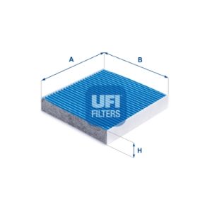 Filtru polen DACIA SANDERO II TCe 90 LPG (B8M1) Benzina/Autogaz (GPL) 90 cai UFI 34.227.00