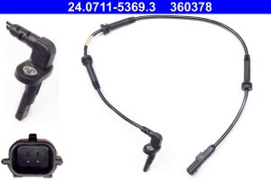Senzor turatie roata DACIA LODGY (JS_) 1.3 TCe 100 (JSNU) benzina 102 cai ATE 24.0711-5369.3
