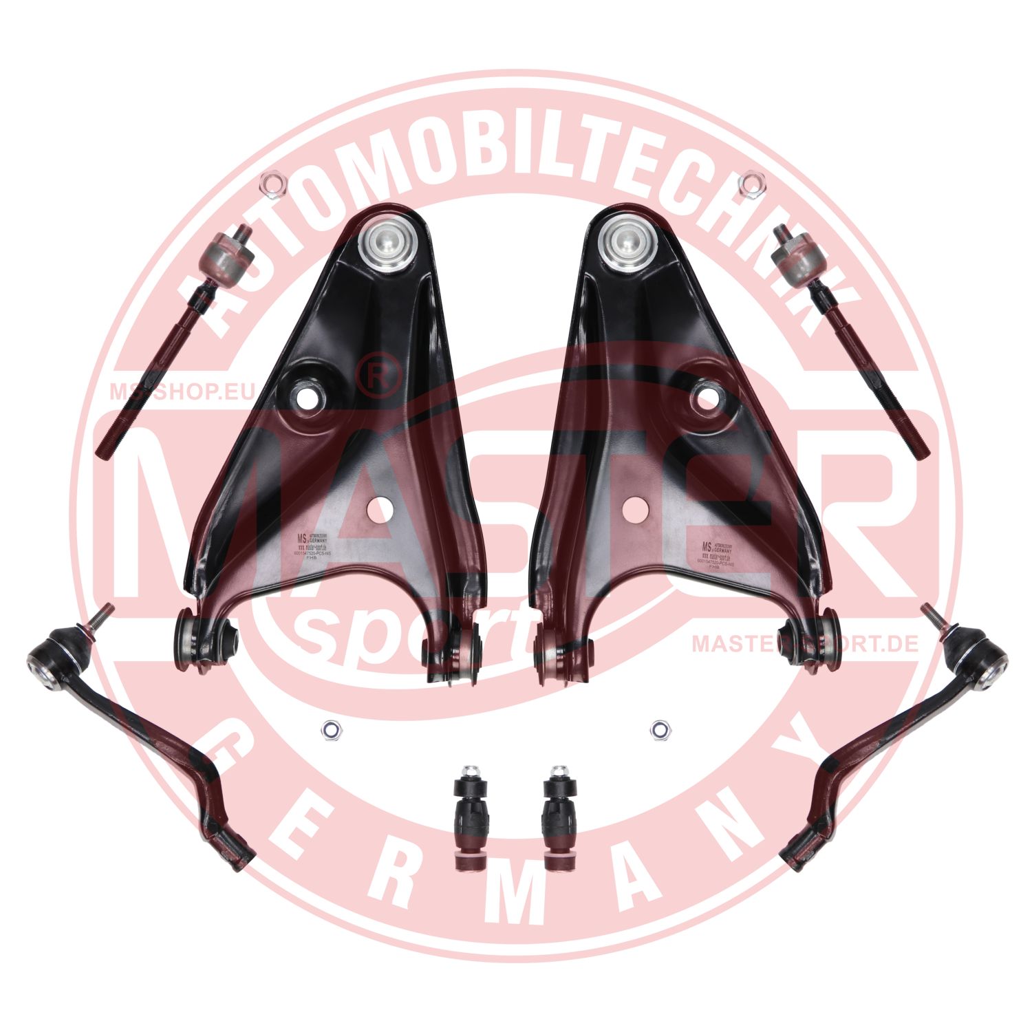 Set suspensie roata DACIA LOGAN (LS_) 1.4 MPI LPG (LS0C) Benzina/Autogaz (GPL) 75 cai MASTERSPORT GERMANY 36823-SET-MS