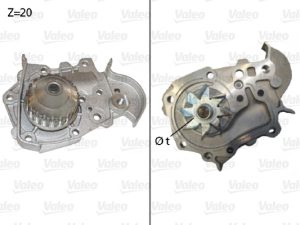 Pompa de apa DACIA SANDERO 1.4 MPI LPG Benzina/Autogaz (GPL) 72 cai VALEO 506573