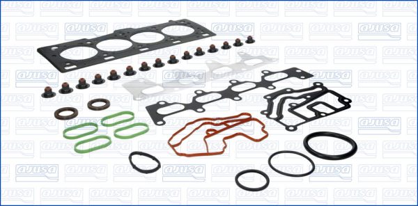Set garnituri chiulasa DACIA LOGAN (LS_) 1.6 16V (LS09, LS0L, LS0M, LS0P, LS0V, LS18, LS1S, LS1V,... benzina 105 cai AJUSA 52159600