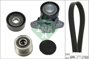 Set curea transmisie cu caneluri DACIA LOGAN (LS_) 1.4 (LSOA, LSOC, LSOE, LSOG) benzina 75 cai INA 529 0164 20