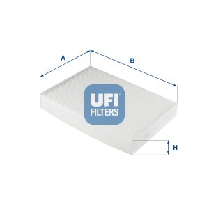 Filtru polen DACIA LODGY (JS_) 1.5 Blue dCi 95 (JSJL, JSN7) diesel 95 cai UFI 53.293.00