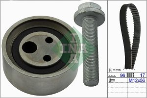 Kit distributie DACIA SANDERO 1.4 MPI LPG Benzina/Autogaz (GPL) 72 cai INA 530 0490 10