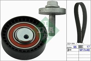Kit distributie DACIA SANDERO II 1.6 benzina 86 cai INA 530 0604 10