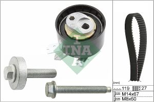 Kit distributie DACIA LOGAN MCV II 1.5 dCi diesel 75 cai INA 530 0607 10