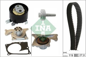 Set pompa apa + curea dintata DACIA DUSTER (HM_) 1.5 dCi 95 (HMAF) diesel 95 cai INA 530 0843 30