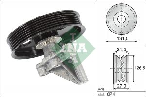 Rola ghidare / conducere curea transmisie DACIA LOGAN (LS_) 1.5 dCi (LS0J, LS0Y) diesel 65 cai INA 532 0354 10