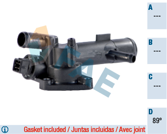 Termostat lichid racire DACIA LOGAN pick-up (US_) 1.5 dCi (US0K) diesel 68 cai FAE 5350589