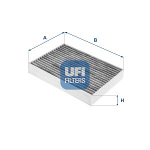 Filtru polen DACIA LODGY (JS_) 1.6 SCe 100 (JSAV) benzina 102 cai UFI 54.257.00