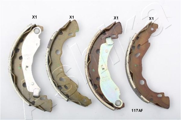 Set saboti frana DACIA SANDERO 1.6 MPI 85 (BS03) benzina 84 cai ASHIKA 55-01-117