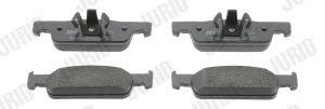 Placute frana DACIA LOGAN MCV II TCe 90 (K8M1, K8MA, K8AC) benzina 90 cai JURID 573422J