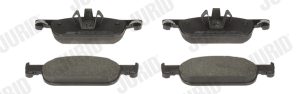 Placute frana DACIA LOGAN MCV II TCe 90 LPG Benzina/Autogaz (GPL) 90 cai JURID 573696J