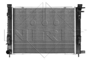 Radiator racire motor DACIA SANDERO II 1.5 dCi 75 / Blue dCi 75 (B8JW, B8M4, B8AH, B8M7, B8M6) diesel 75 cai NRF 58444