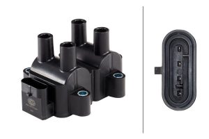 Bobina de inductie DACIA LOGAN (LS_) 1.6 Bifuel Benzina/Autogaz (GPL) 84 cai HELLA 5DA 193 175-391