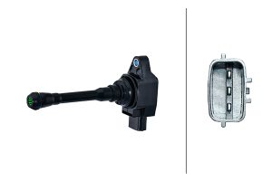 Bobina de inductie DACIA SANDERO II 1.0 SCe 75 (B8JC, B8JD) benzina 73 cai HELLA 5DA 358 168-721
