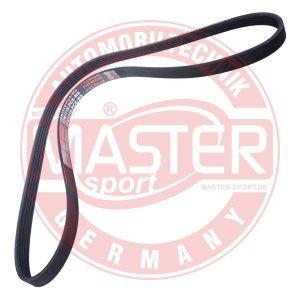 Curea transmisie cu caneluri DACIA SANDERO 1.6 MPI 85 (BS03) benzina 84 cai MASTERSPORT GERMANY 5PK1115-PCS-MS
