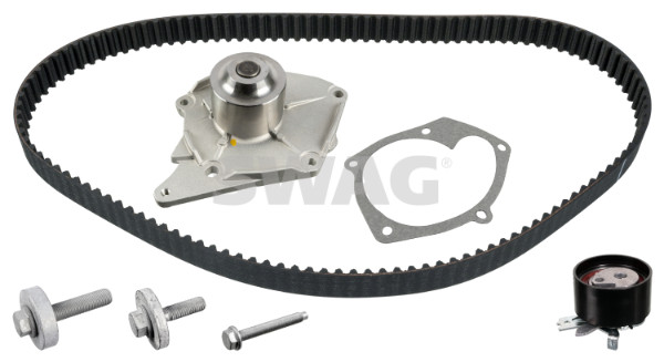 Set pompa apa + curea dintata DACIA LOGAN (LS_) 1.5 dCi (LS0K) diesel 68 cai SWAG 60 93 2731